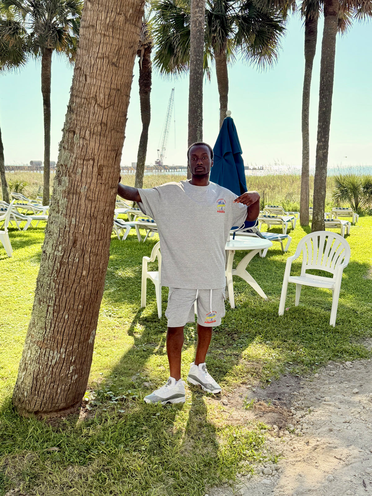 Men’s cargo shorts set