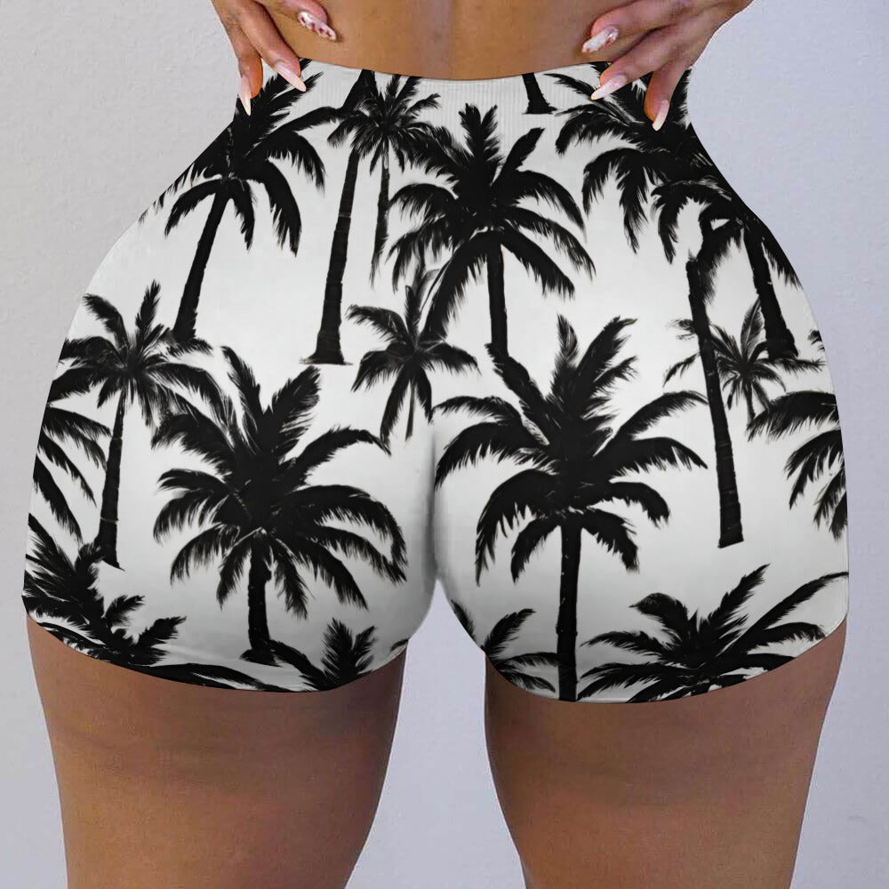 Graphic, biker shorts